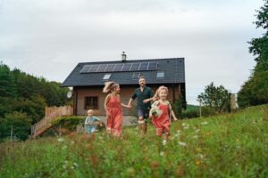 installation solaire pour une famille
